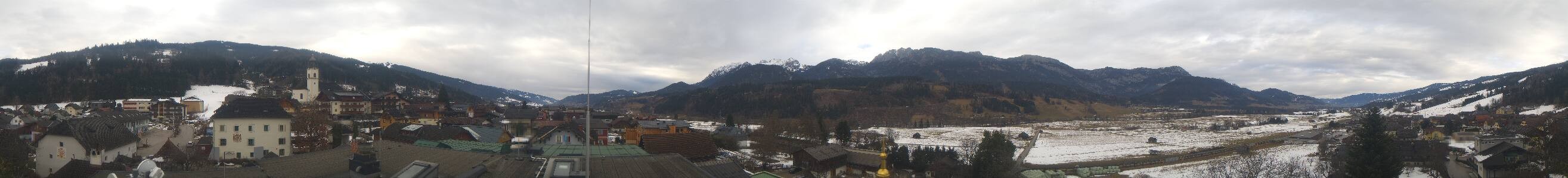 Archiv Foto Webcam Blick vom Hotel Herrschaftstaverne (Haus im Ennstal, Steiermark)