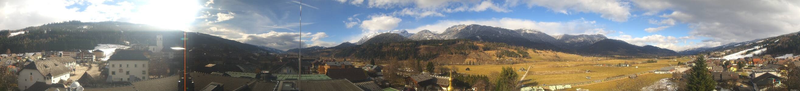 Archiv Foto Webcam Blick vom Hotel Herrschaftstaverne (Haus im Ennstal, Steiermark)