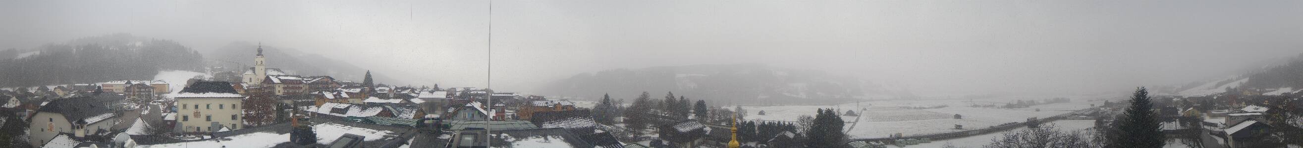 Archiv Foto Webcam Blick vom Hotel Herrschaftstaverne (Haus im Ennstal, Steiermark)