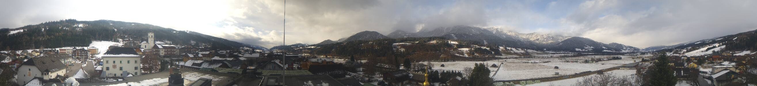 Archiv Foto Webcam Blick vom Hotel Herrschaftstaverne (Haus im Ennstal, Steiermark)