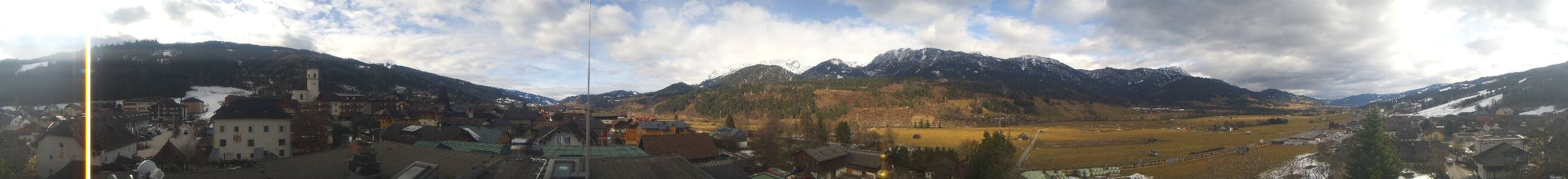 Archiv Foto Webcam Blick vom Hotel Herrschaftstaverne (Haus im Ennstal, Steiermark)