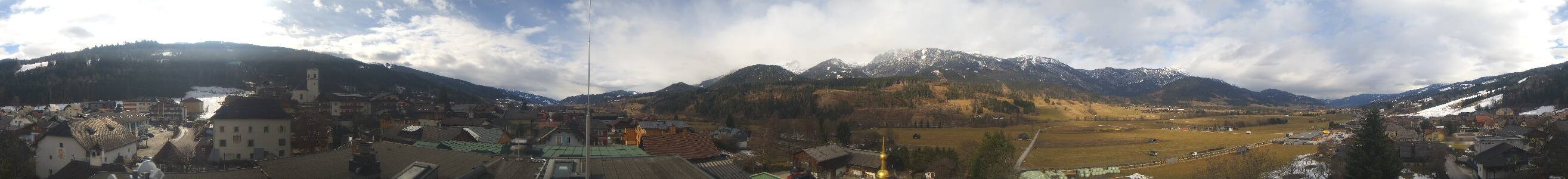 Archiv Foto Webcam Blick vom Hotel Herrschaftstaverne (Haus im Ennstal, Steiermark)