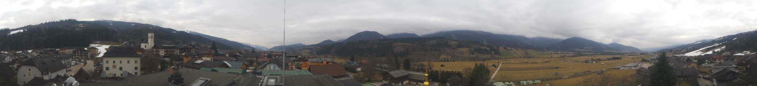 Archiv Foto Webcam Blick vom Hotel Herrschaftstaverne (Haus im Ennstal, Steiermark)