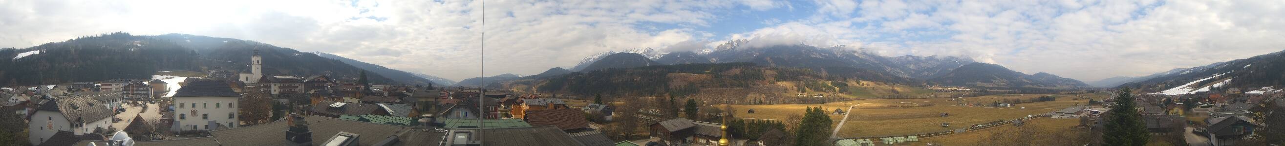 Archiv Foto Webcam Blick vom Hotel Herrschaftstaverne (Haus im Ennstal, Steiermark)