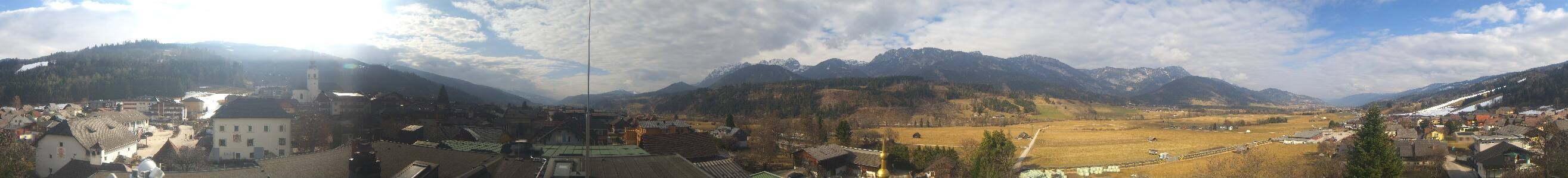 Archiv Foto Webcam Blick vom Hotel Herrschaftstaverne (Haus im Ennstal, Steiermark)