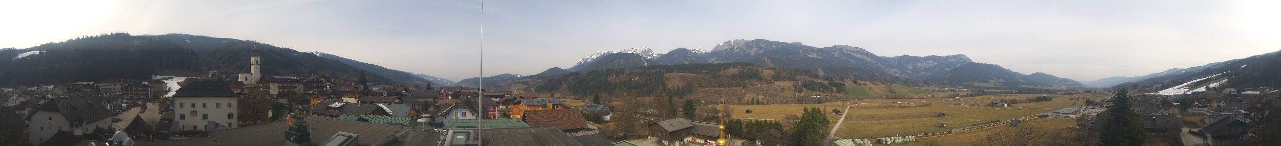Archived image Webcam View from hotel Herrschaftstaverne (Haus im Ennstal, Styria)
