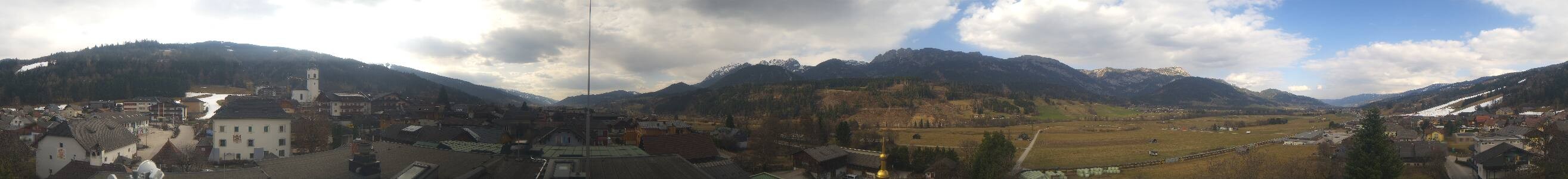 Archiv Foto Webcam Blick vom Hotel Herrschaftstaverne (Haus im Ennstal, Steiermark)
