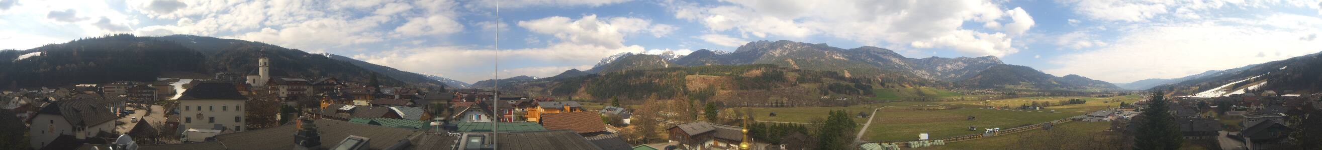 Archiv Foto Webcam Blick vom Hotel Herrschaftstaverne (Haus im Ennstal, Steiermark)