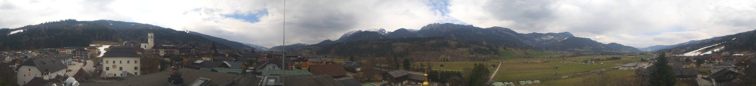 Archiv Foto Webcam Blick vom Hotel Herrschaftstaverne (Haus im Ennstal, Steiermark)