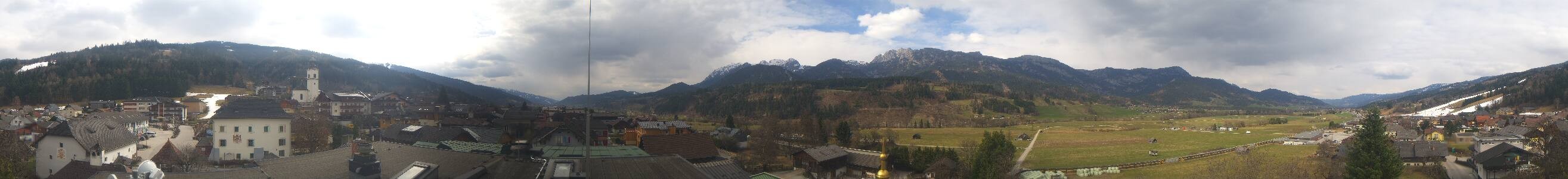 Archiv Foto Webcam Blick vom Hotel Herrschaftstaverne (Haus im Ennstal, Steiermark)