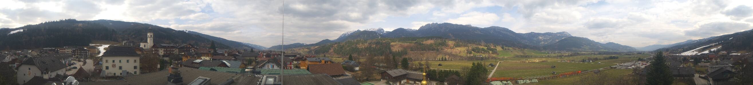 Archived image Webcam View from hotel Herrschaftstaverne (Haus im Ennstal, Styria)