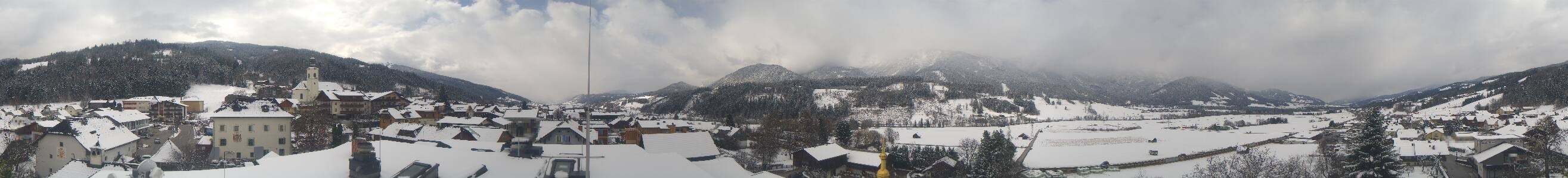 Archived image Webcam View from hotel Herrschaftstaverne (Haus im Ennstal, Styria)