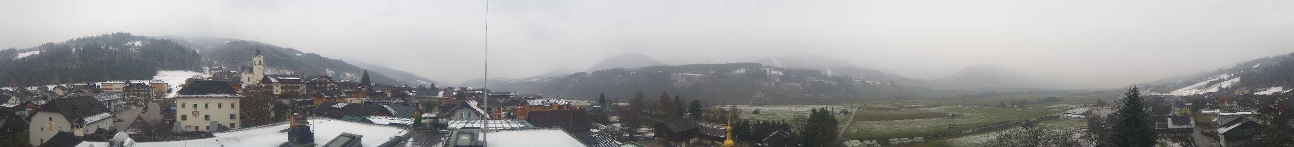 Archived image Webcam View from hotel Herrschaftstaverne (Haus im Ennstal, Styria)