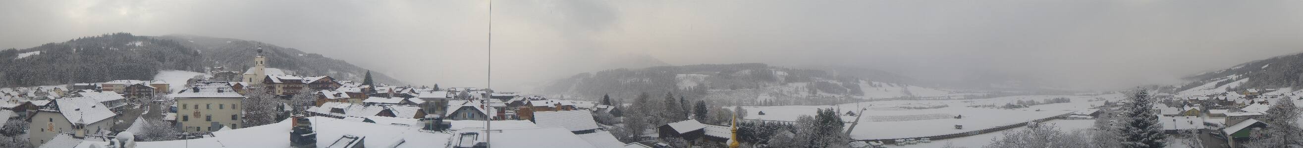 Archived image Webcam View from hotel Herrschaftstaverne (Haus im Ennstal, Styria)