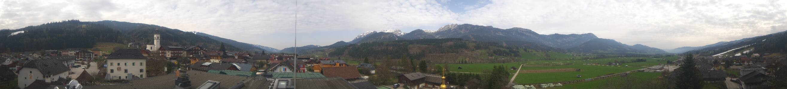 Archived image Webcam View from hotel Herrschaftstaverne (Haus im Ennstal, Styria)