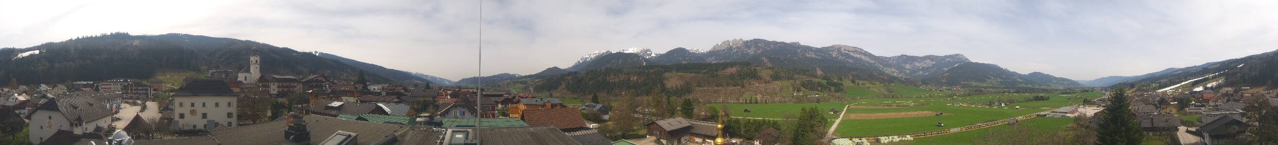 Archived image Webcam View from hotel Herrschaftstaverne (Haus im Ennstal, Styria)