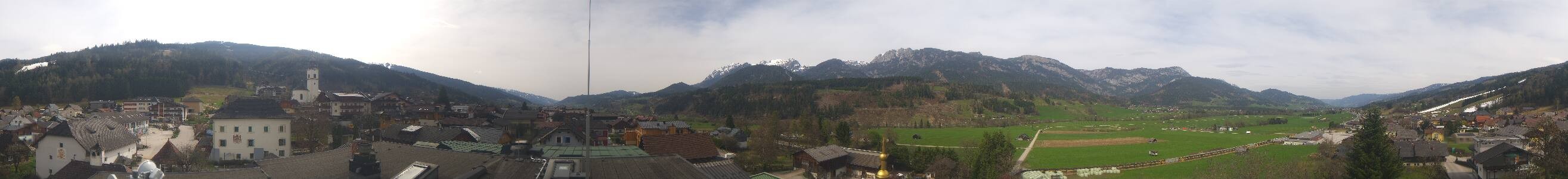 Archived image Webcam View from hotel Herrschaftstaverne (Haus im Ennstal, Styria)