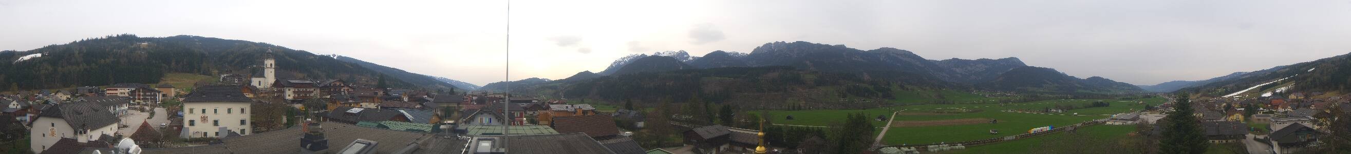 Archived image Webcam View from hotel Herrschaftstaverne (Haus im Ennstal, Styria)