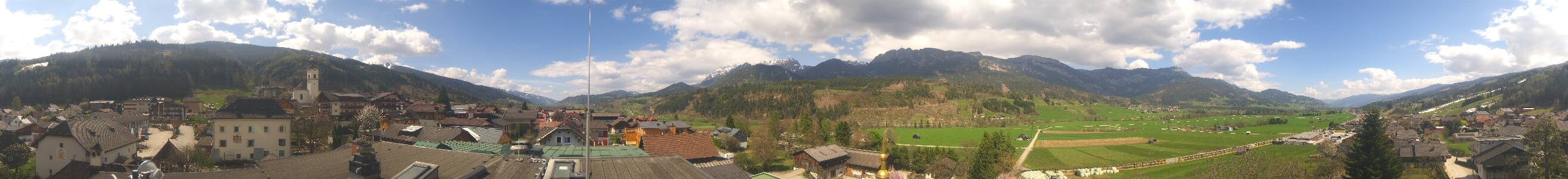 Archived image Webcam View from hotel Herrschaftstaverne (Haus im Ennstal, Styria)