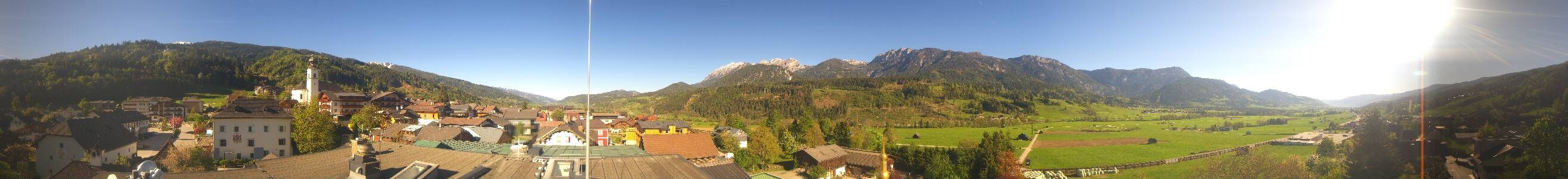 Archiv Foto Webcam Blick vom Hotel Herrschaftstaverne (Haus im Ennstal, Steiermark)