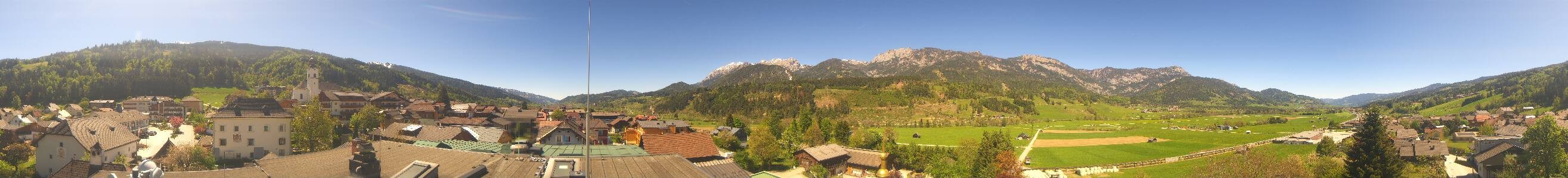 Archiv Foto Webcam Blick vom Hotel Herrschaftstaverne (Haus im Ennstal, Steiermark)
