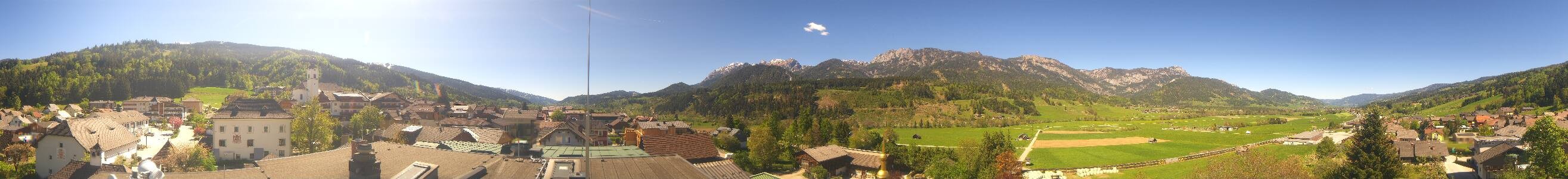 Archiv Foto Webcam Blick vom Hotel Herrschaftstaverne (Haus im Ennstal, Steiermark)