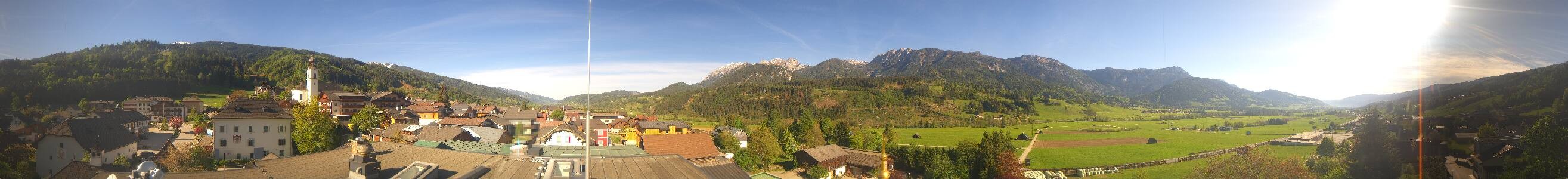 Archiv Foto Webcam Blick vom Hotel Herrschaftstaverne (Haus im Ennstal, Steiermark)