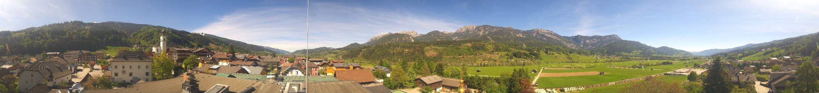 Archiv Foto Webcam Blick vom Hotel Herrschaftstaverne (Haus im Ennstal, Steiermark)