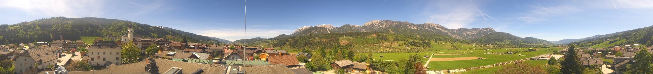 Archiv Foto Webcam Blick vom Hotel Herrschaftstaverne (Haus im Ennstal, Steiermark)