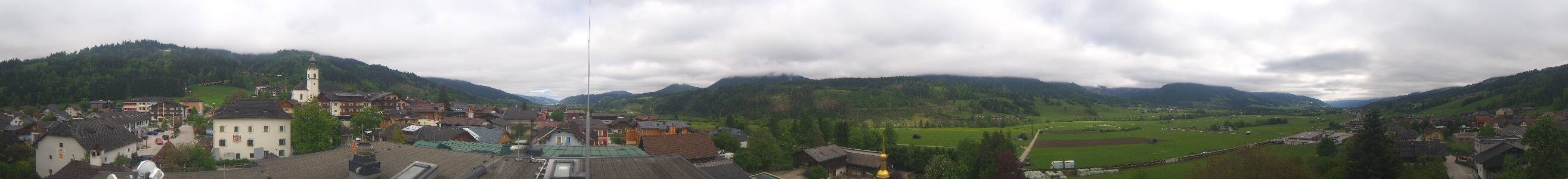 Archived image Webcam View from hotel Herrschaftstaverne (Haus im Ennstal, Styria)