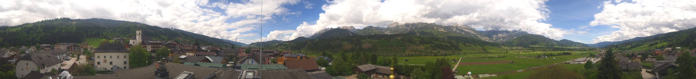 Archiv Foto Webcam Blick vom Hotel Herrschaftstaverne (Haus im Ennstal, Steiermark)
