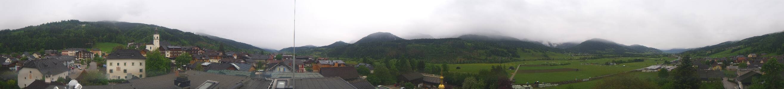 Archived image Webcam View from hotel Herrschaftstaverne (Haus im Ennstal, Styria)
