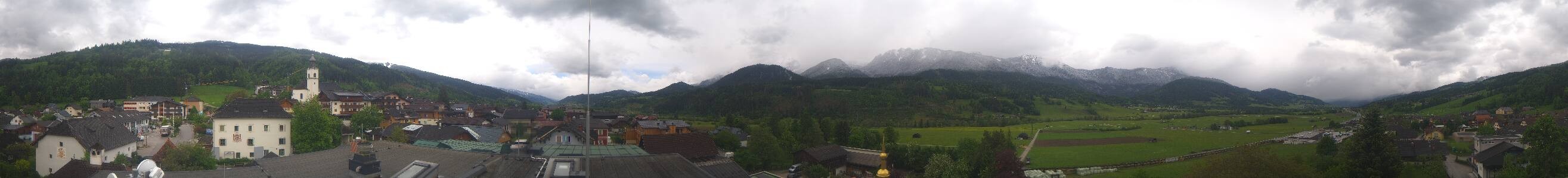 Archived image Webcam View from hotel Herrschaftstaverne (Haus im Ennstal, Styria)