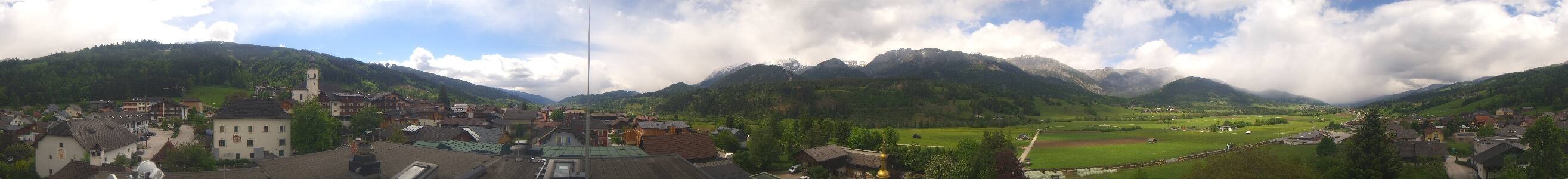 Archived image Webcam View from hotel Herrschaftstaverne (Haus im Ennstal, Styria)