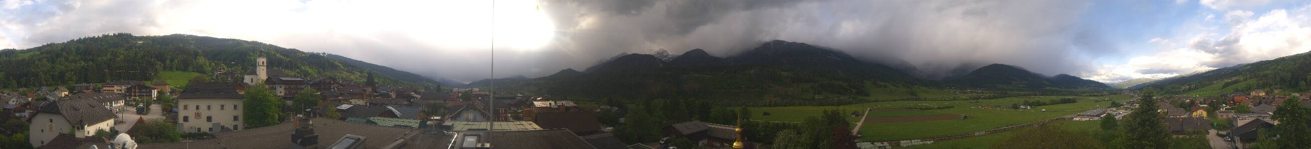 Archived image Webcam View from hotel Herrschaftstaverne (Haus im Ennstal, Styria)