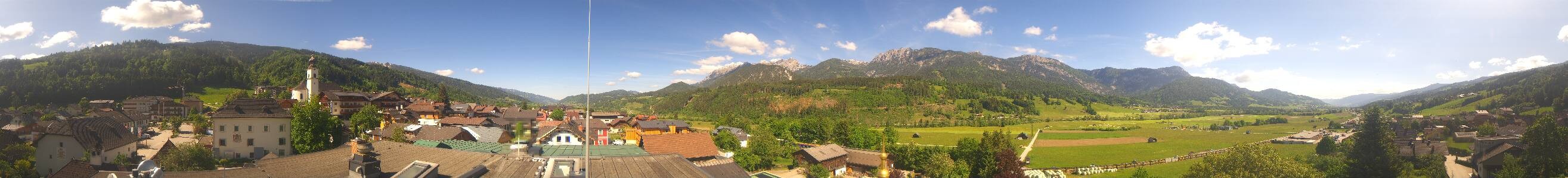 Archived image Webcam View from hotel Herrschaftstaverne (Haus im Ennstal, Styria)