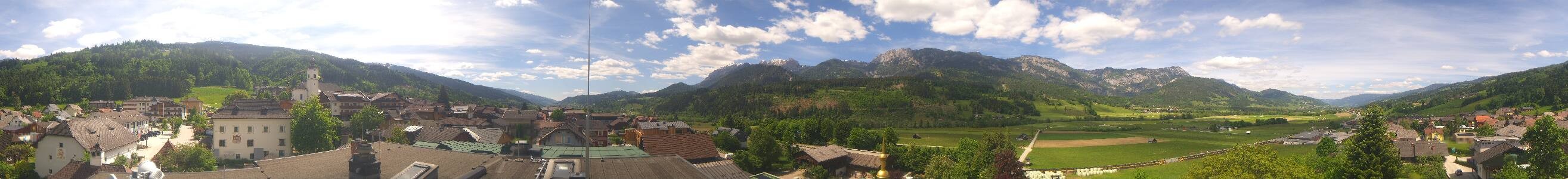 Archived image Webcam View from hotel Herrschaftstaverne (Haus im Ennstal, Styria)