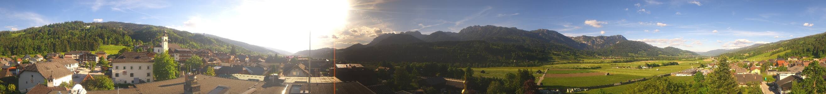 Archived image Webcam View from hotel Herrschaftstaverne (Haus im Ennstal, Styria)