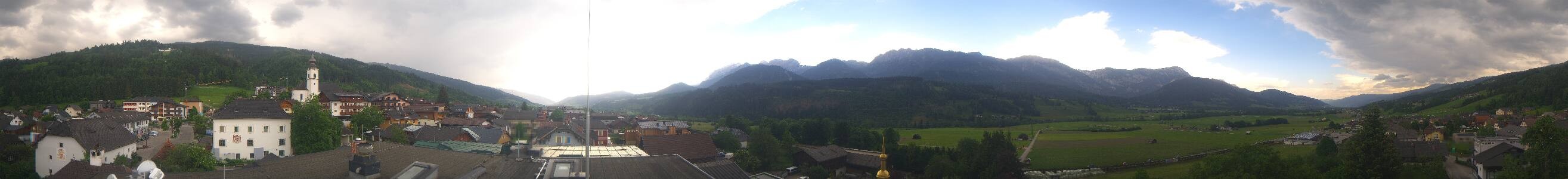 Archived image Webcam View from hotel Herrschaftstaverne (Haus im Ennstal, Styria)