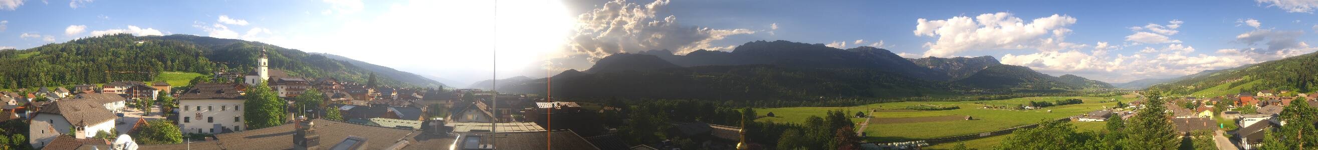 Archived image Webcam View from hotel Herrschaftstaverne (Haus im Ennstal, Styria)