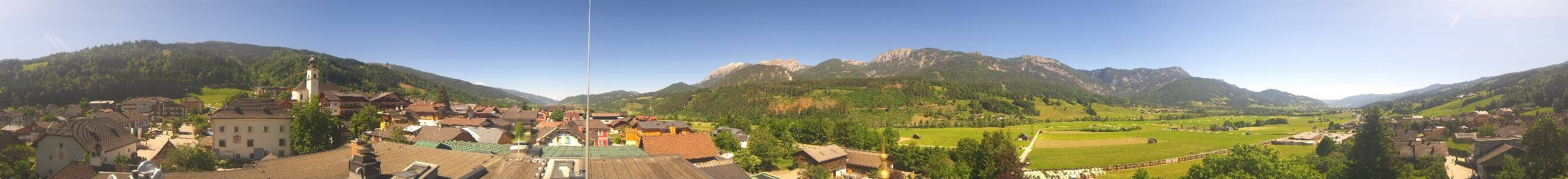 Archived image Webcam View from hotel Herrschaftstaverne (Haus im Ennstal, Styria)