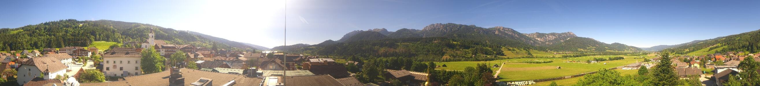 Archived image Webcam View from hotel Herrschaftstaverne (Haus im Ennstal, Styria)