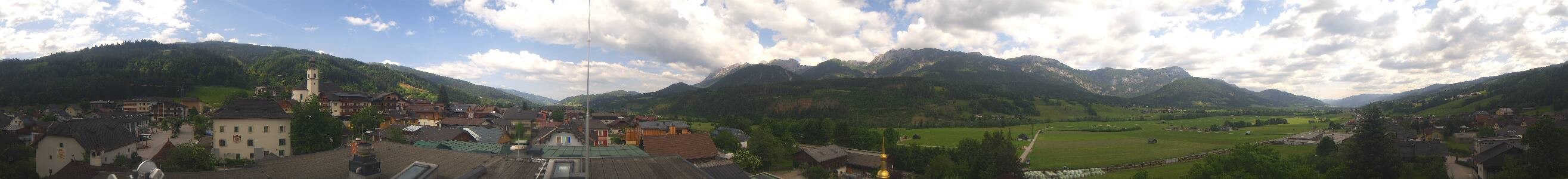 Archived image Webcam View from hotel Herrschaftstaverne (Haus im Ennstal, Styria)