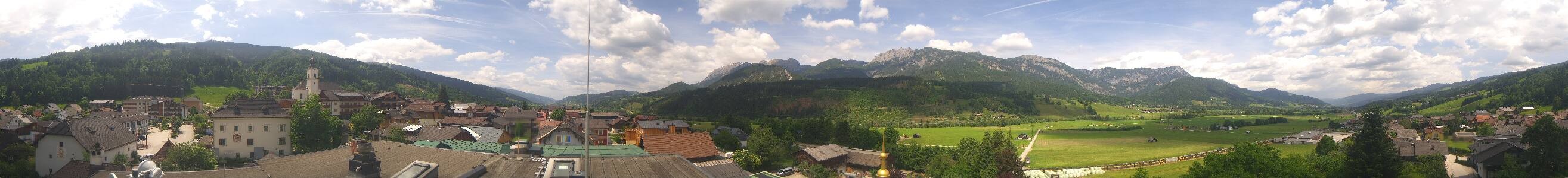 Archived image Webcam View from hotel Herrschaftstaverne (Haus im Ennstal, Styria)