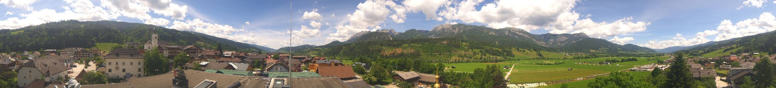 Archiv Foto Webcam Blick vom Hotel Herrschaftstaverne (Haus im Ennstal, Steiermark)