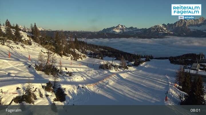 Archiv Foto Webcam Blick auf die Fageralm in der Region Schladming-Dachstein (Steiermark)