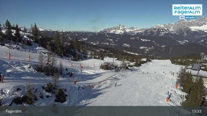 Archiv Foto Webcam Blick auf die Fageralm in der Region Schladming-Dachstein (Steiermark)