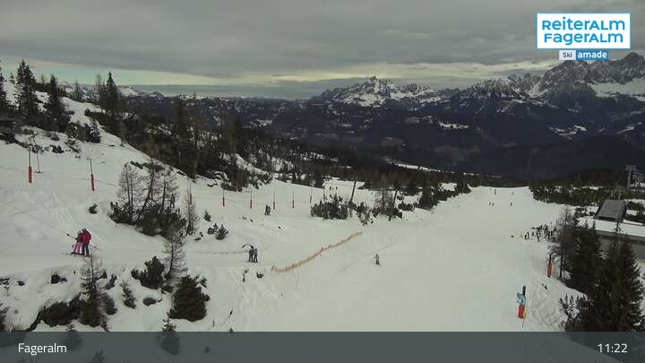 Archiv Foto Webcam Blick auf die Fageralm in der Region Schladming-Dachstein (Steiermark)