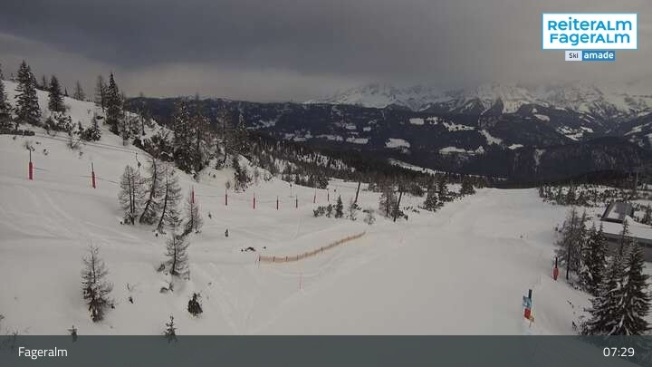 Archiv Foto Webcam Blick auf die Fageralm in der Region Schladming-Dachstein (Steiermark)