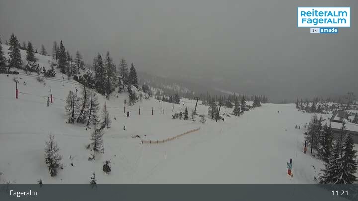 Archiv Foto Webcam Blick auf die Fageralm in der Region Schladming-Dachstein (Steiermark)
